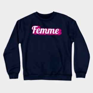 Femme Barbie Crewneck Sweatshirt